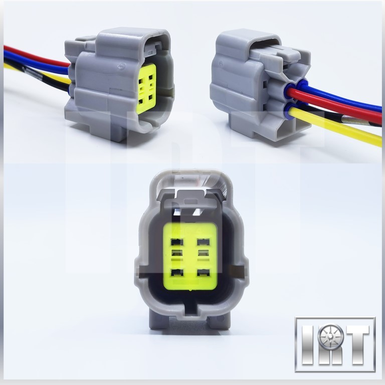 4 Pin Sensor Connector Socket Engine Wiring Harness Pigtail Soket Enjin ...