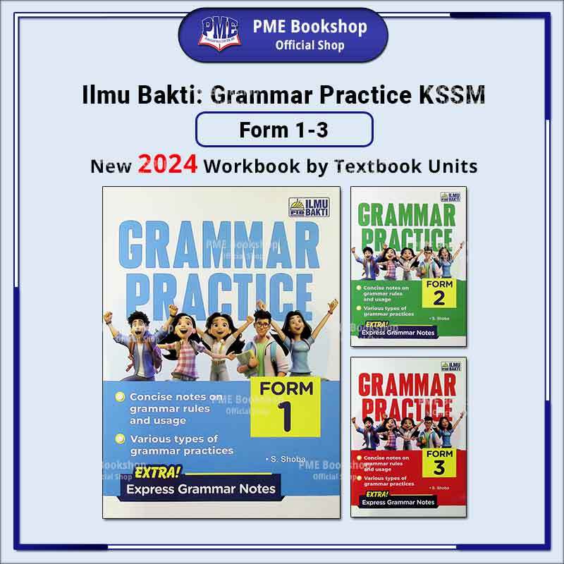 【PME Bookshop】(2024) Penerbit Ilmu Bakti: Grammar Practice (Form 1 ...