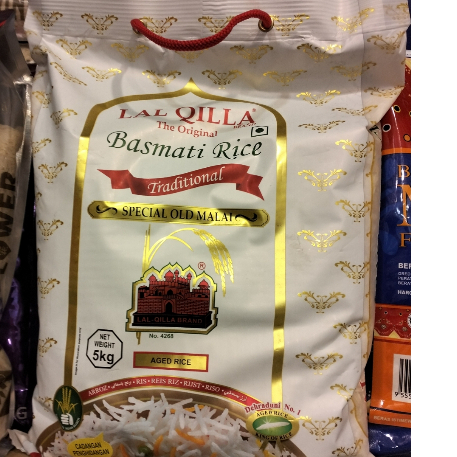 Lal qilla basmati rice 5kg | Shopee Malaysia