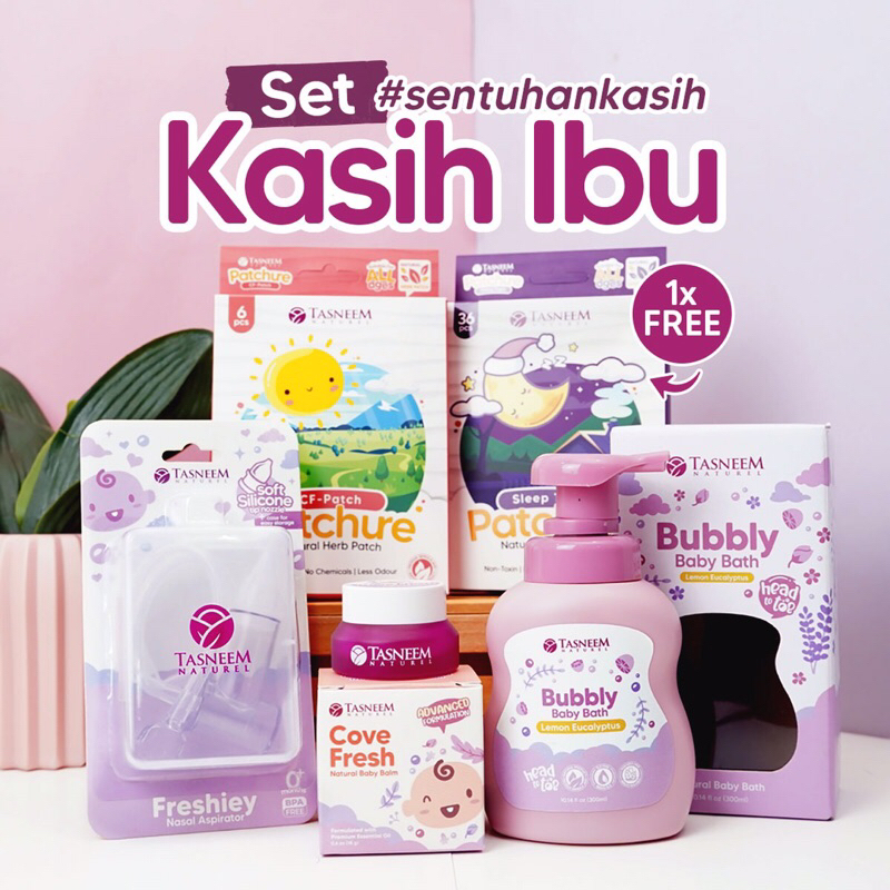 SET TASNEEM KASIH IBU BABY BATUK DEMAM SELSEMA COVE FRESH CF MANDIAN ...