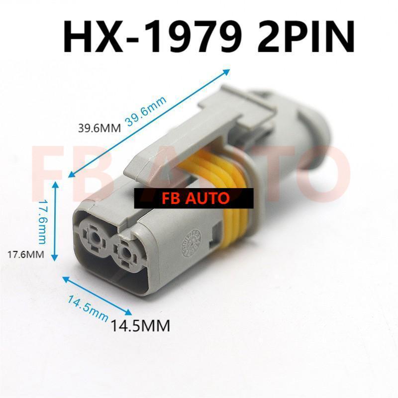 HX-1979 2pin Scania Volvo wire harnesshx light socket connector ...