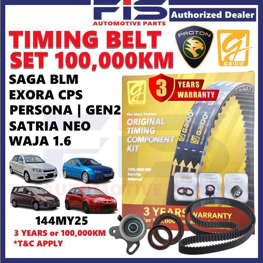 FIS Original Proton GAIDO Timing Belt Persona Saga BLM Exora CPS Gen2