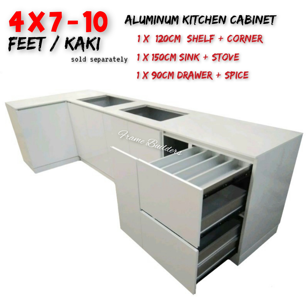 Kitchen /Aluminium Kitchen /Base comes with