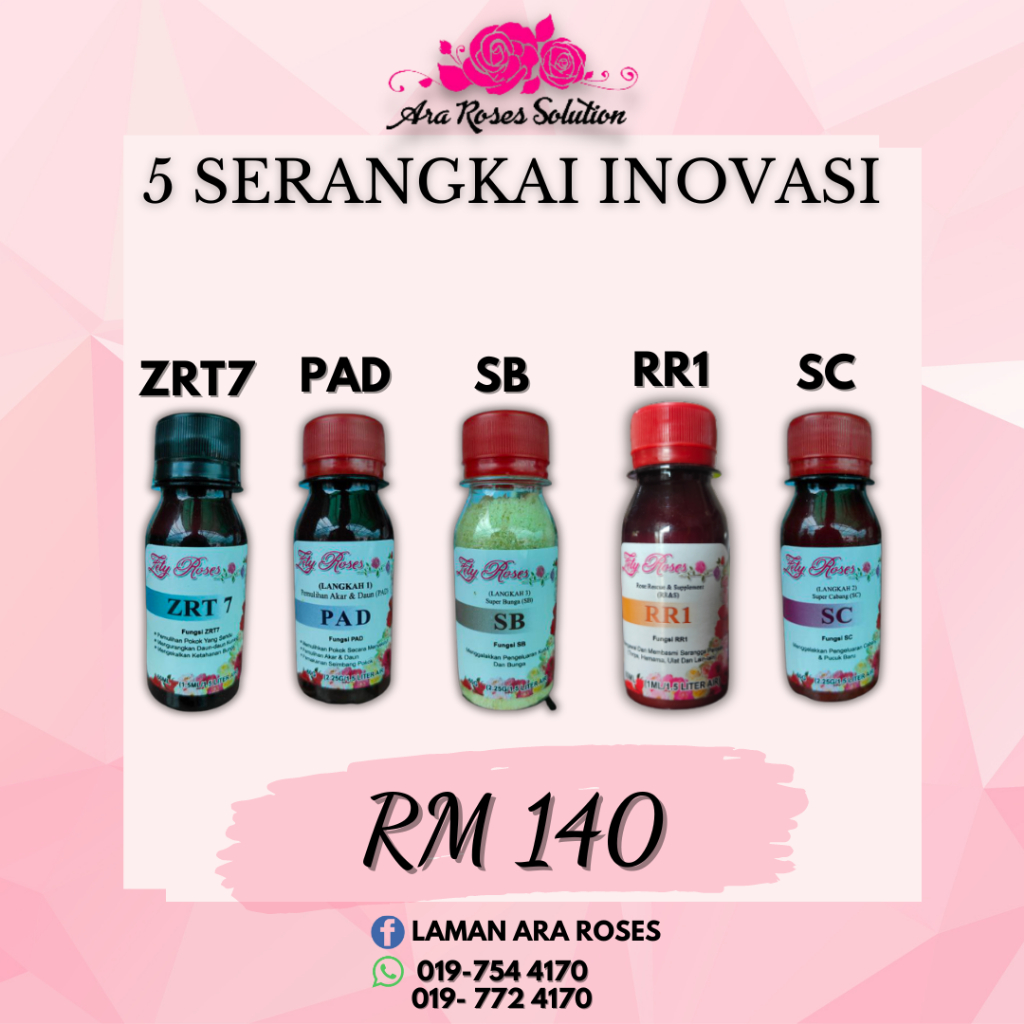 Set 5 Serangkai Inovasi (Semburan TZR) | Shopee Malaysia
