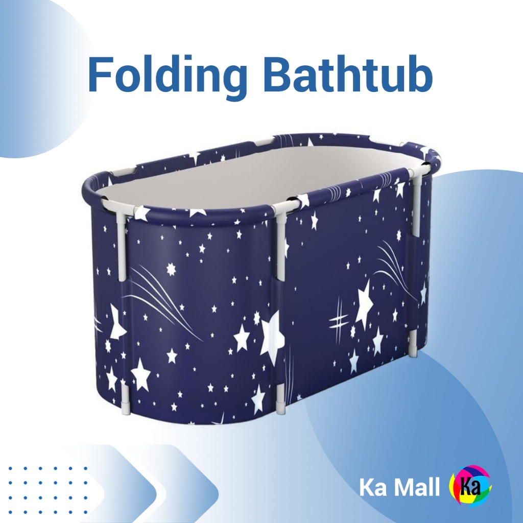 Folding Bathtub bath tub for spa portable PVC Water Room Large Capacity ...