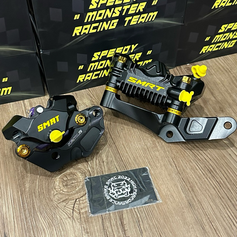 Y15ZR Y16 LC135 FULL SET SMRT WSBK Cutting Front Caliper 4POT 100MM ...