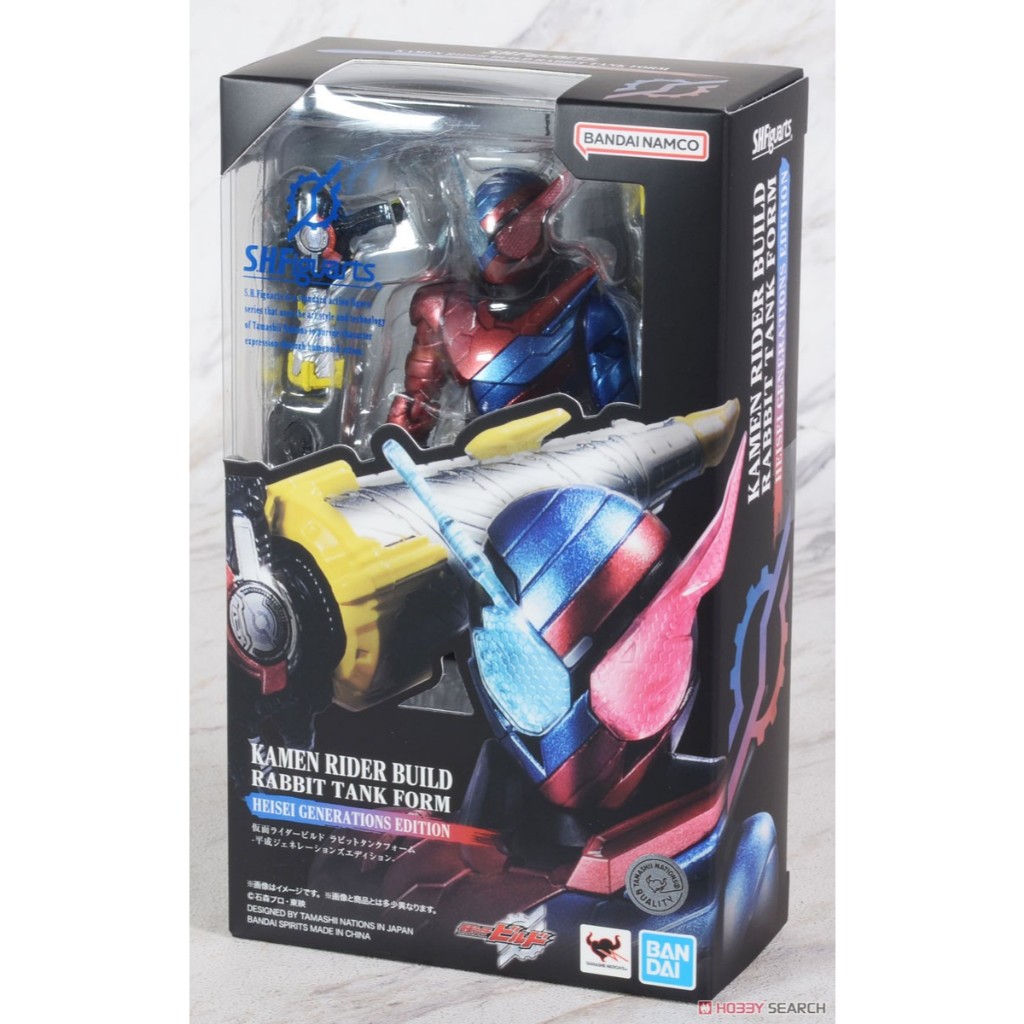 S.H.Figuarts Kamen Rider Build Rabbit Tank Form Heisei Generations ...