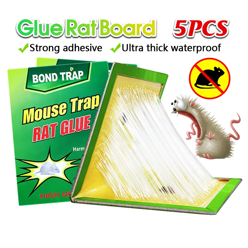 Rat Glue Board Trap Kuat Catch Mouse Super Glue Mouse Trap Rat Control ...