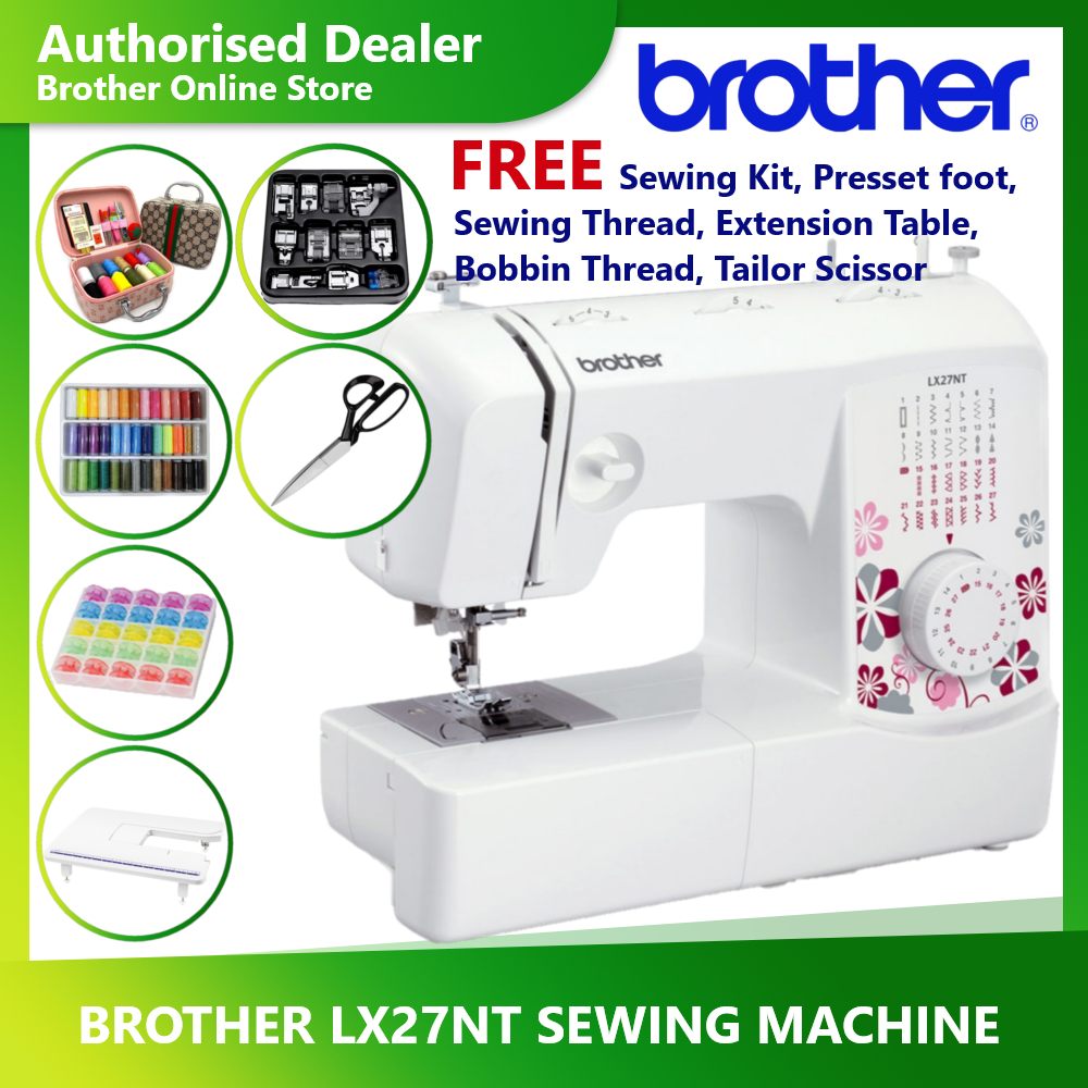 🔥READY STOCK🔥 Brother LX27NT Sewing Machine / Mesin Jahit Brother ...