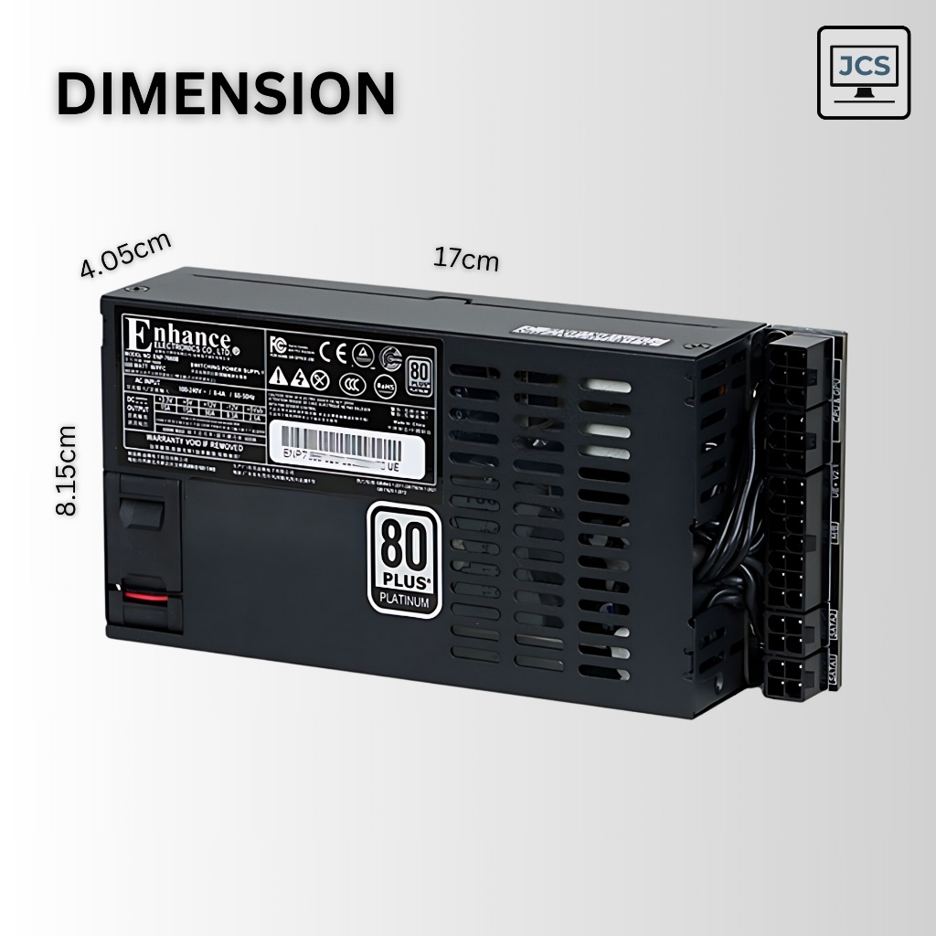 ENHANCE 450W & 600W FLEX-ATX 1U PSU power supply unit for ENHANCE 450W & 600W FLEX-ATX 1U PSU power supply unit for