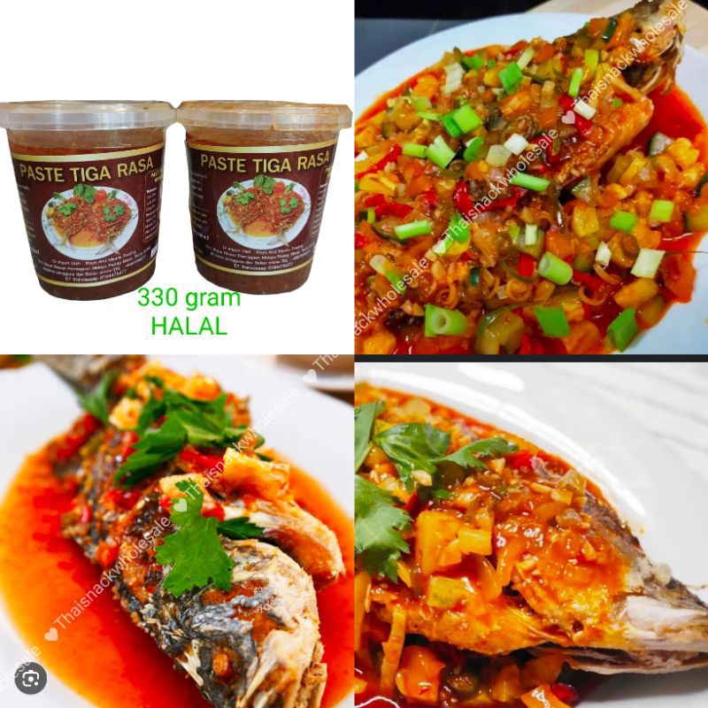 Ori THAILAND|PES TIGA RASA SWEET SOUR HJH HASNAH 330g| Halal | Shopee ...