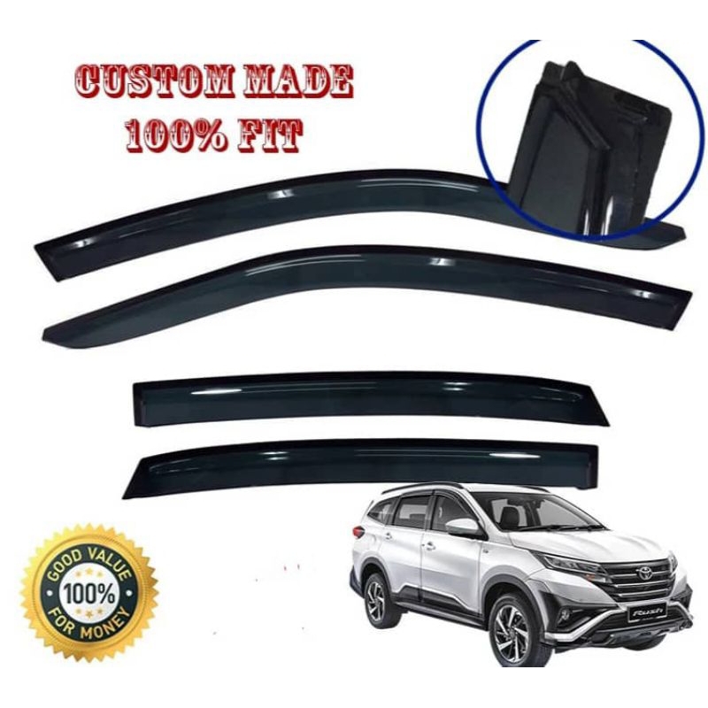 TOYOTA RUSH 2018-2024 4 INCH INJECTION VISOR | Shopee Malaysia