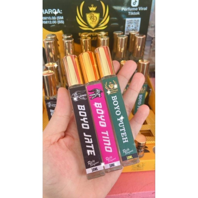 RAJA PERFUME BOYO TINO/BOYO PUTIH/BOYO JATE/BOYO EMAS / BOYO TEMAGO ...