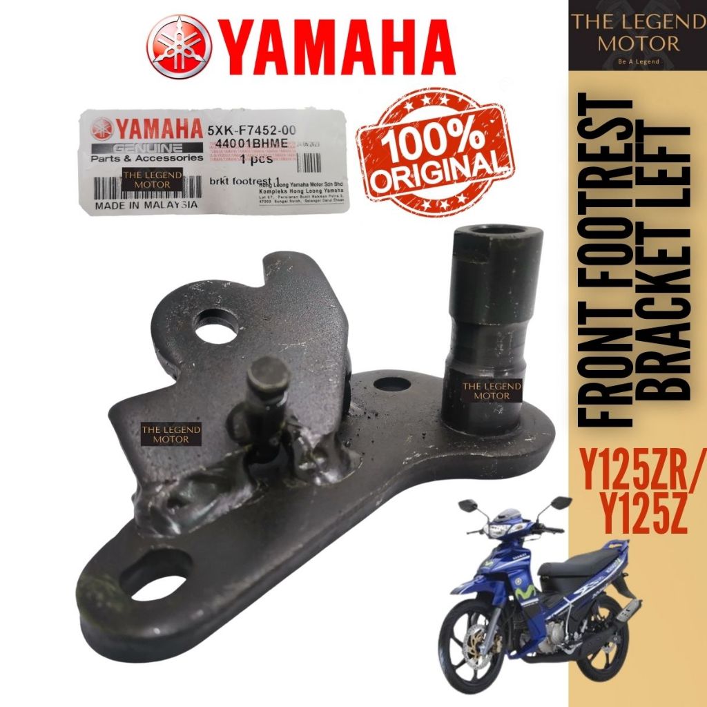 Genuine Yamaha Scorpio Z SX4 2001-2009 Front RIGHT Footrest Bracket 5BP-F7462-00 – Steel OEM