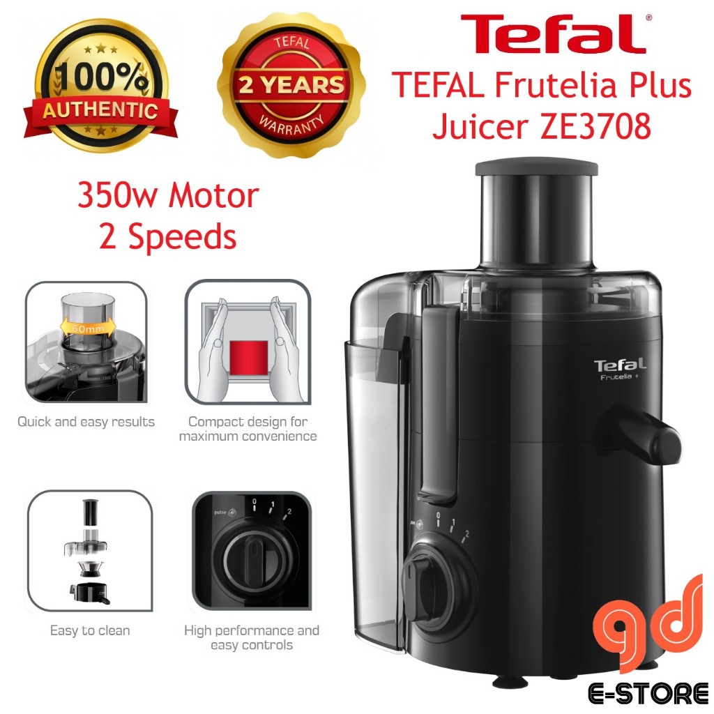 TEFAL ZE3708 Frutelia Plus Juicer 350w ZE370865 | Shopee Malaysia