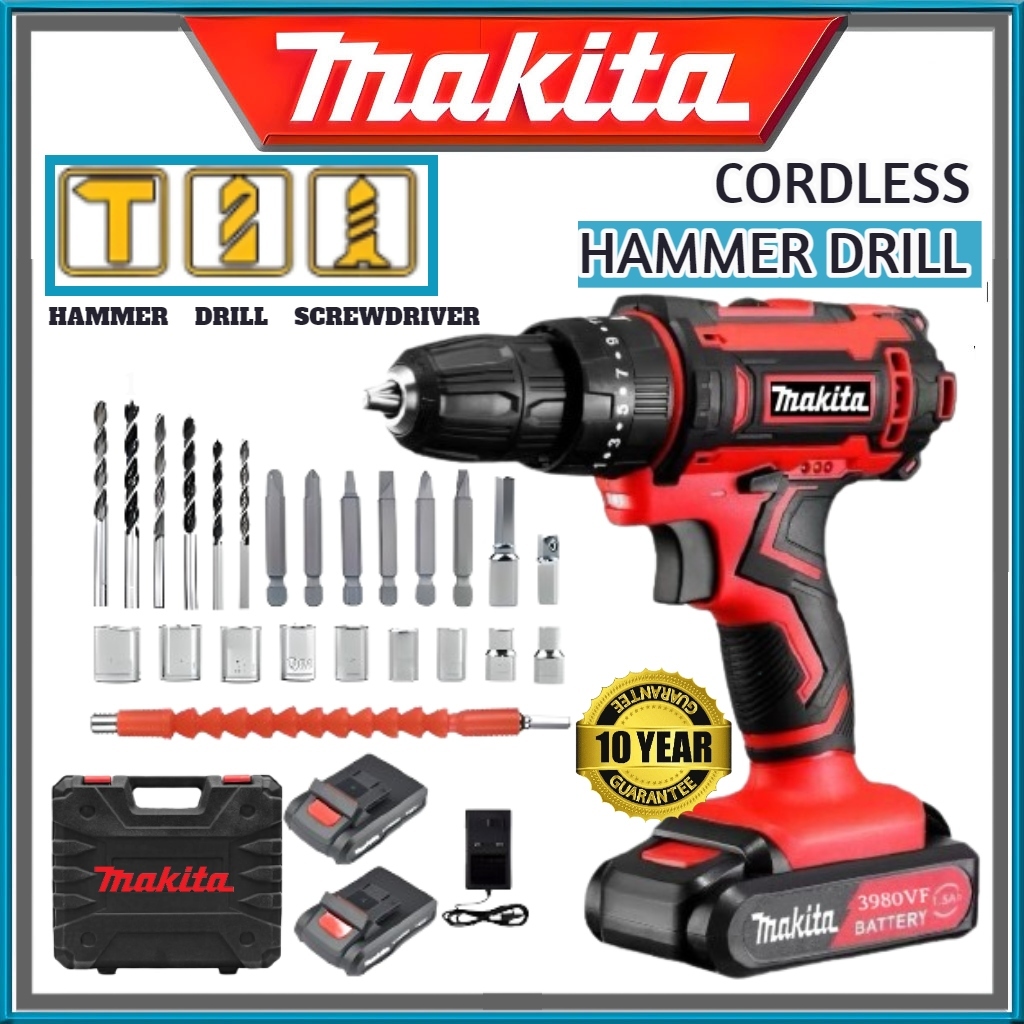 Cordless Hammer Drill Impact Drill Battery Drill Impact Wrench ...