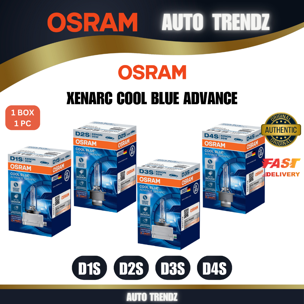 Osram NightBreaker Laser CoolBlue Xenarc UltraLife Alle Typen Freie Wahl 2 Stk