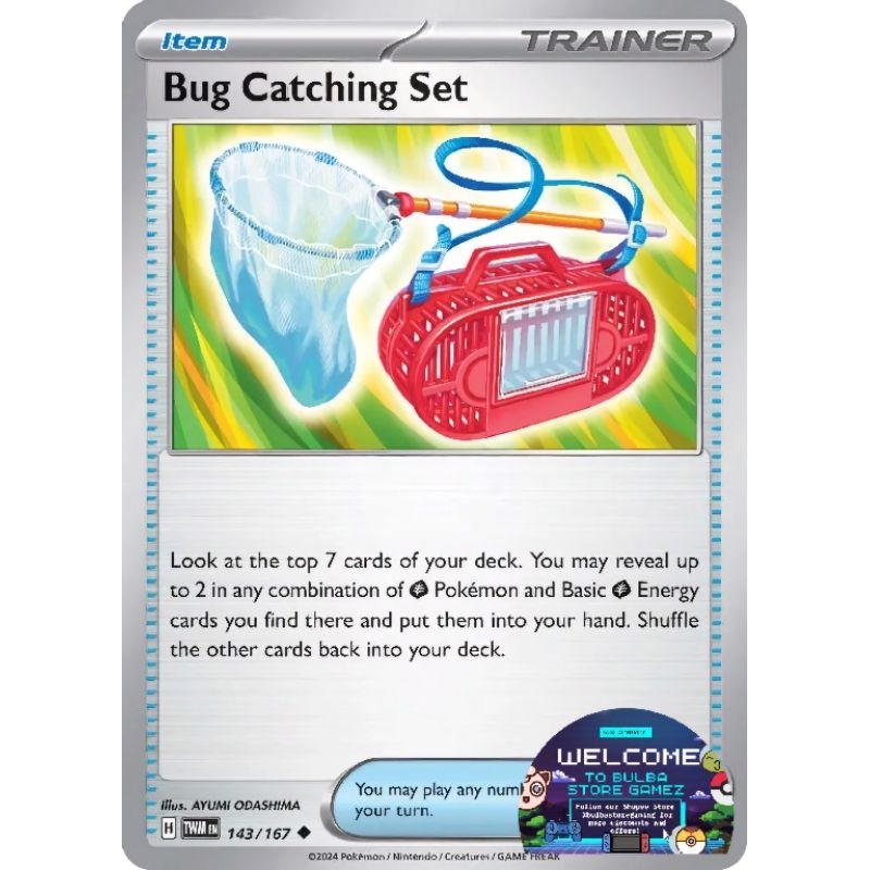 Bug Catching Set 143/167 SV06 Twilight Masquerade TWM Pokémon TCG Card ...