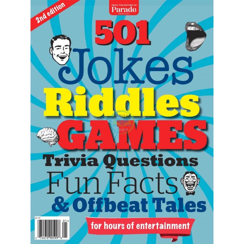[eMagazine/PDF] 501 Jokes Riddles & Games II, 2024 | Shopee Malaysia