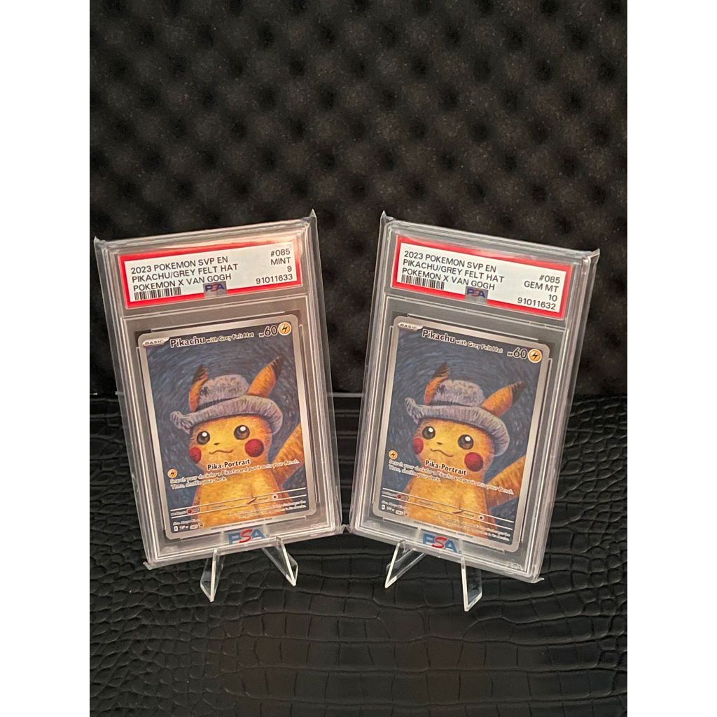 2023 Pokemon SVP English Pikachu X Van Gogh PSA Graded Slab MINT/GEM