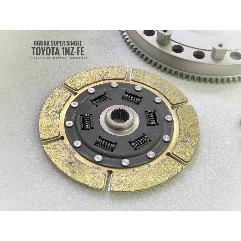 Ogura Super Single Racing Clutch Toyota 1NZ-FE Vios Yaris | Shopee