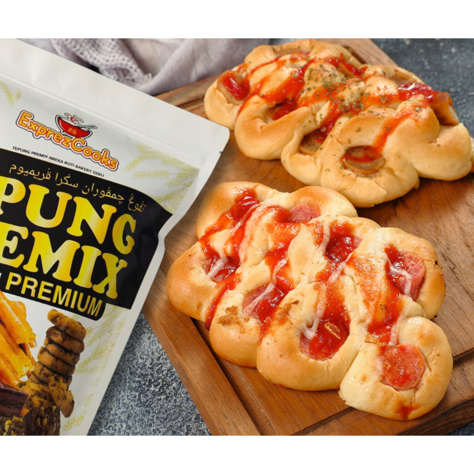 Tepung Roti Bakery Premix Exprezcooks | Fluffy, Gebu & Wangi Macam ...