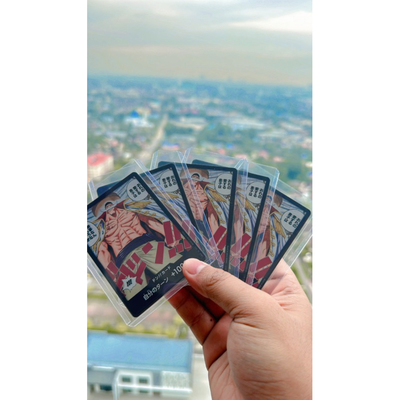 TRAIN 5x pull one piece card game. | Shopee Malaysia