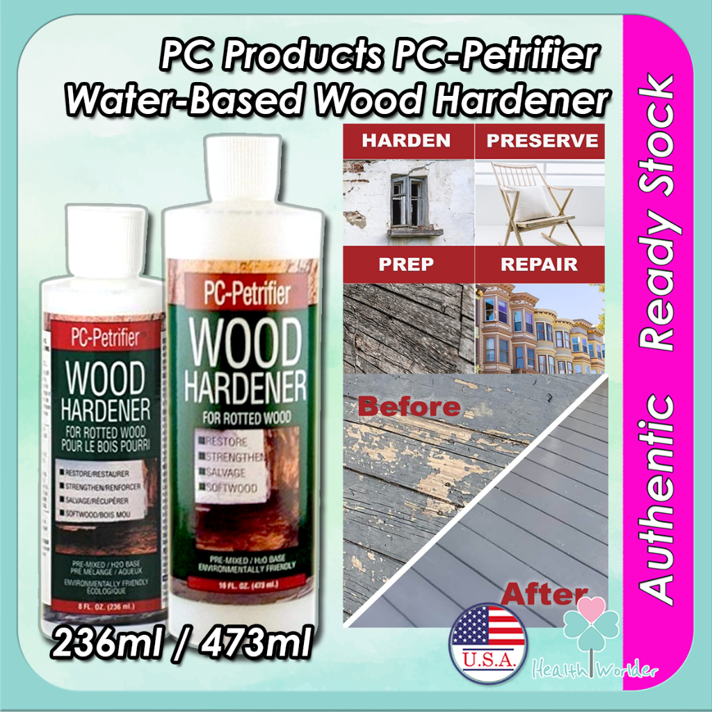 PC Petrifier Water Based Wood Hardener Milky White 84441_236ml or 473ml ...