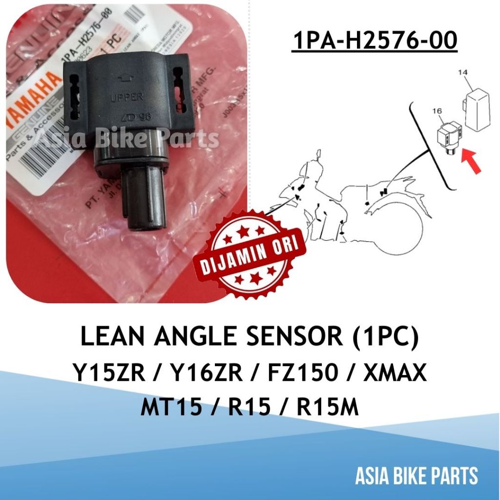 Yamaha Original Y15ZR / Y16ZR / FZ150 / XMAX / MT15 / R15 / R15M Lean