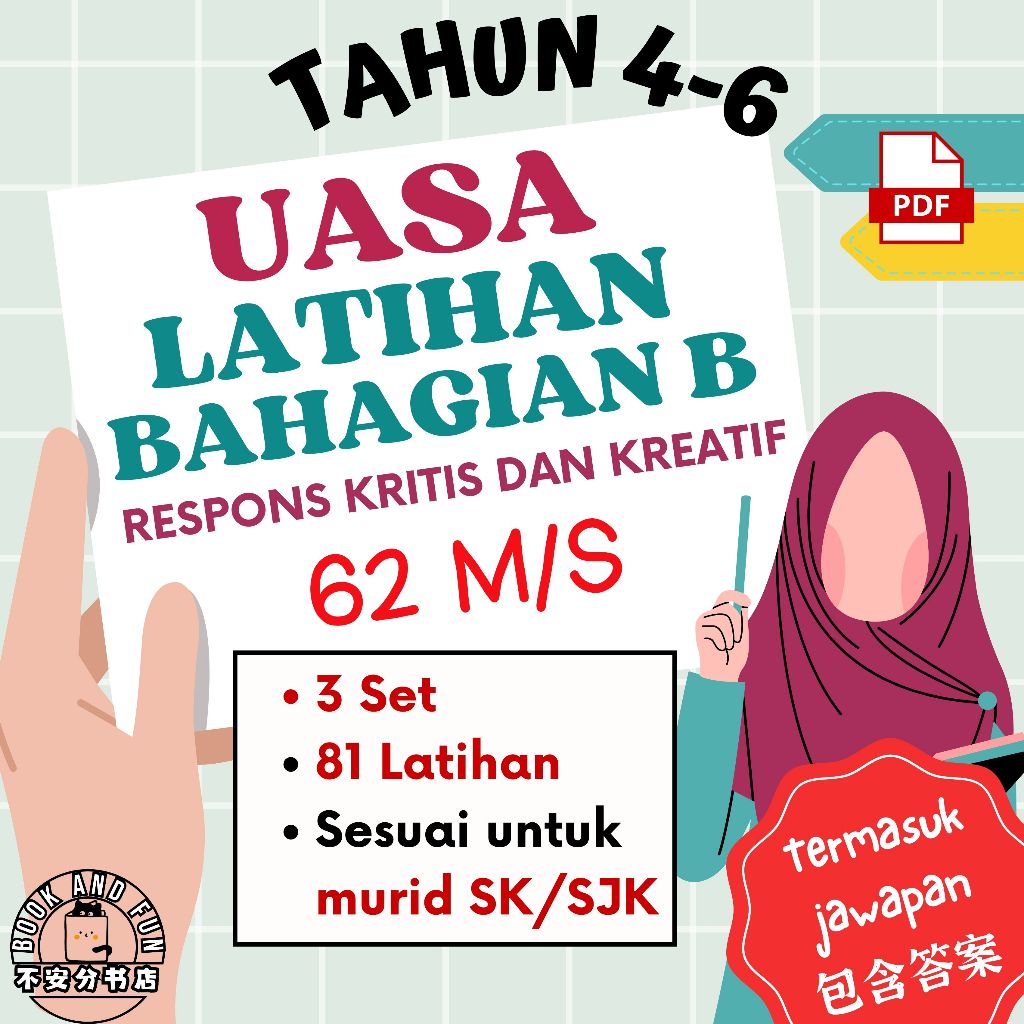 (PDF) UASA LATIHAN BAHAGIAN B Respons Kritis & Kreatif Tahun 4-6 ...