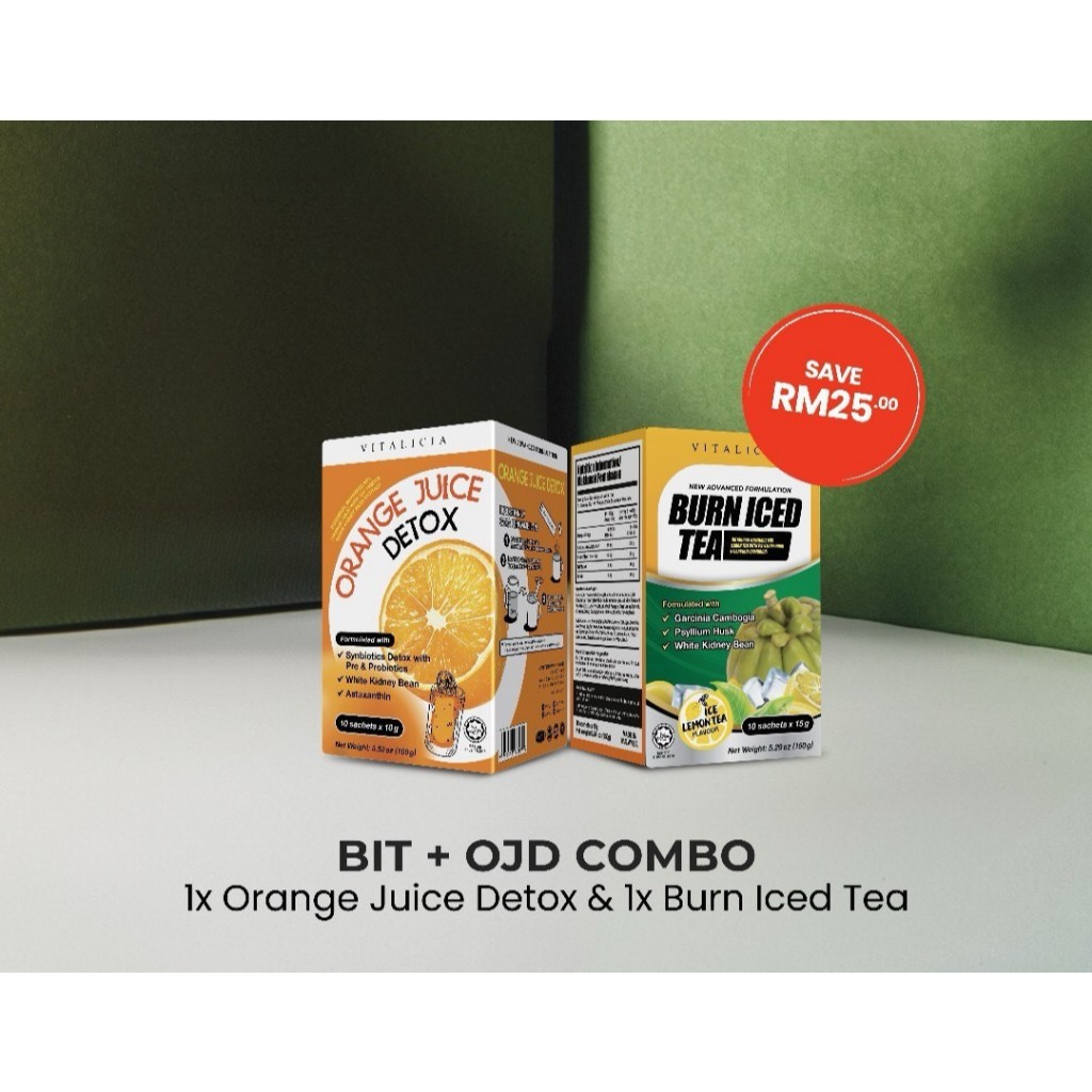 BURN ICED TEA & ORANGE JUICE DTX AVENYS (BIT & OJD COMBO) 100 ORIGINAL