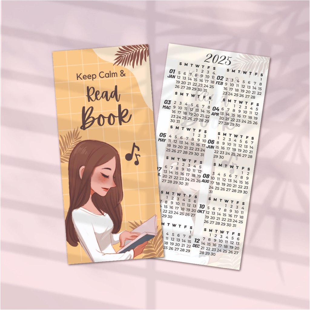 CALENDAR 2025/KALENDAR 2025 BOOKMARK / / FREEGIFT / STUDENT