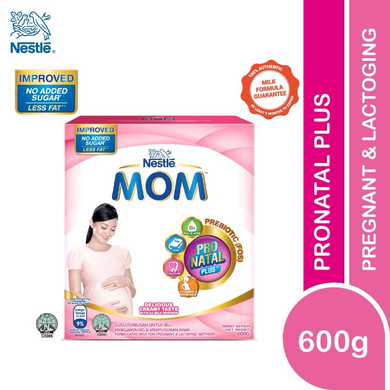 Nestle Mom Pronatal Plus 600g | Shopee Malaysia