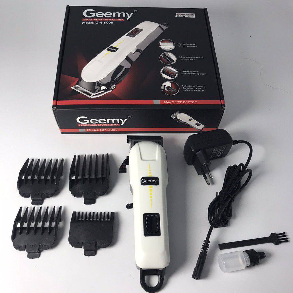 Geemy GM6008 original Professional Hair Clipper.(Ready Stock) | Shopee ...