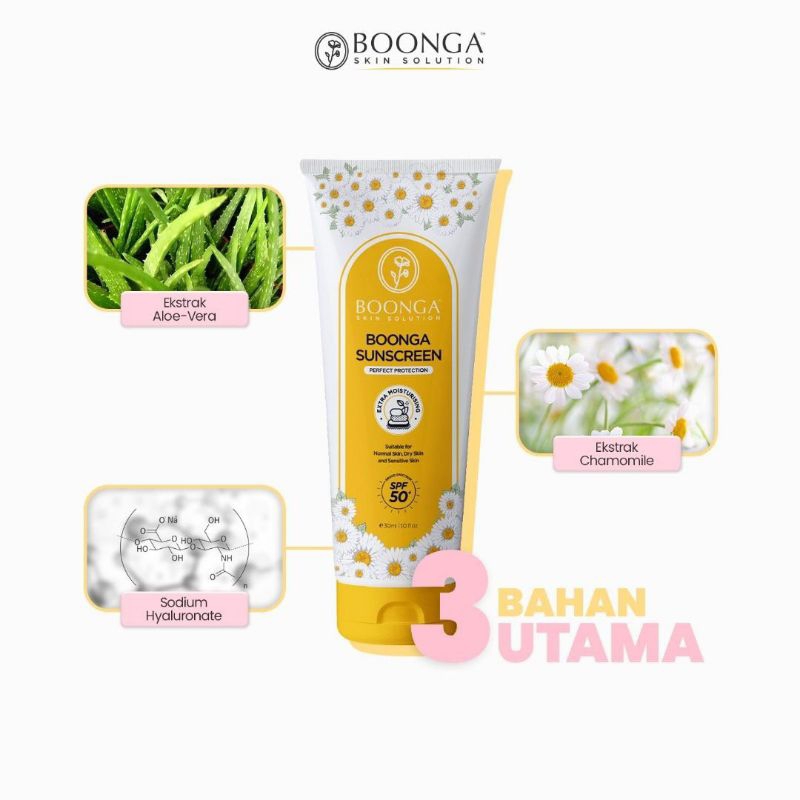 Boonga skin solutions sunscreen (clearance stock!) | Shopee Malaysia