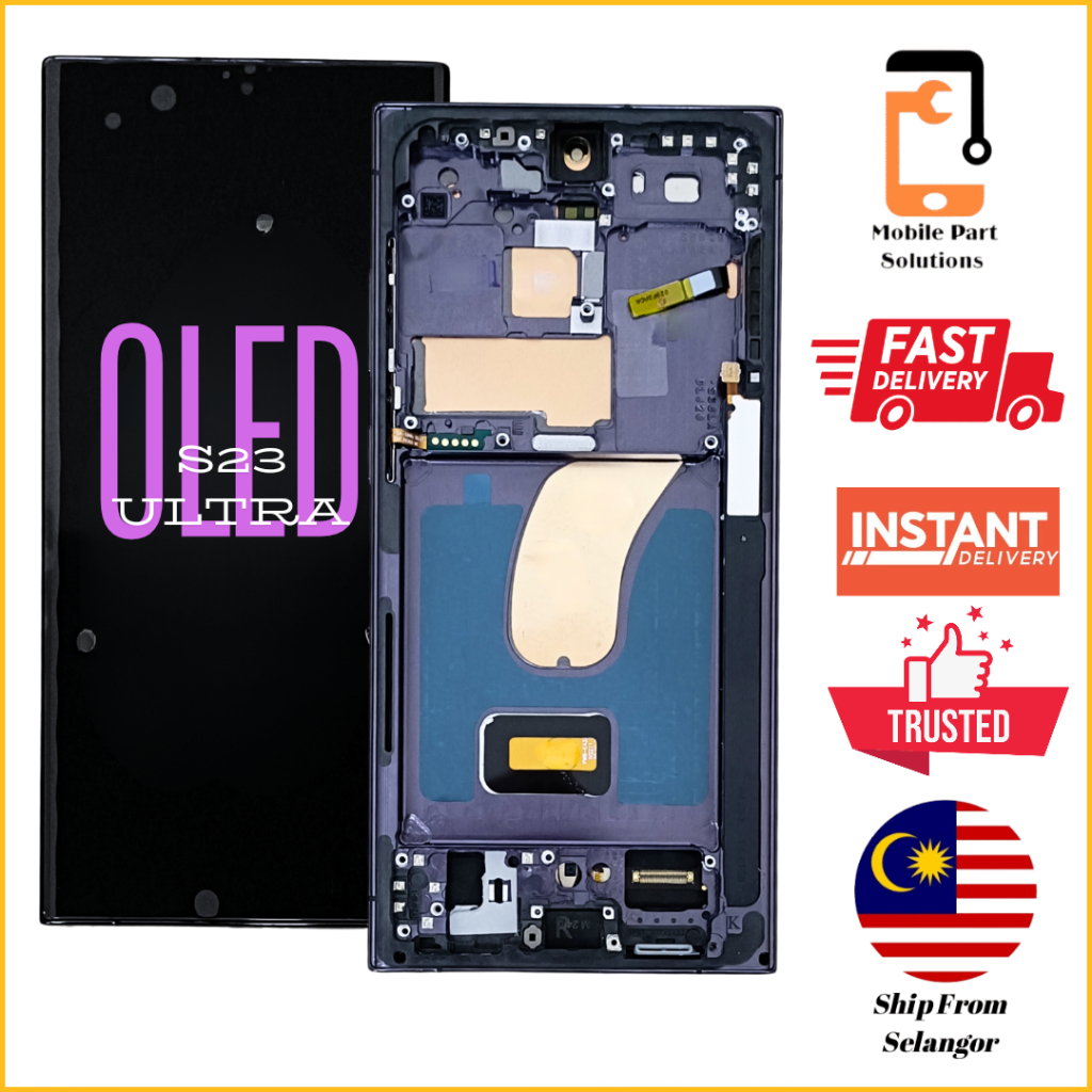 [MPS] Compatible For Ss S23 Ultra 5g Oled+Frame With Touch Screen ...