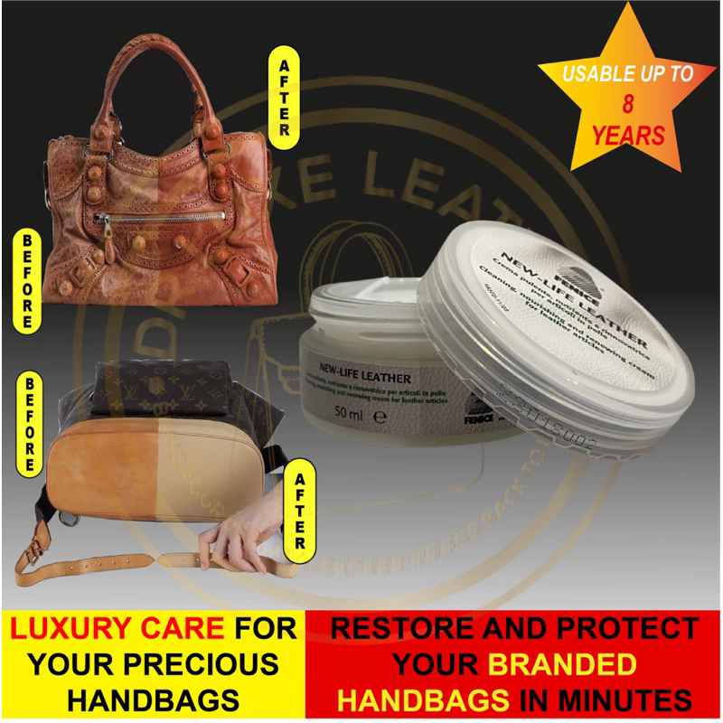 Leather cream for handbags best sale