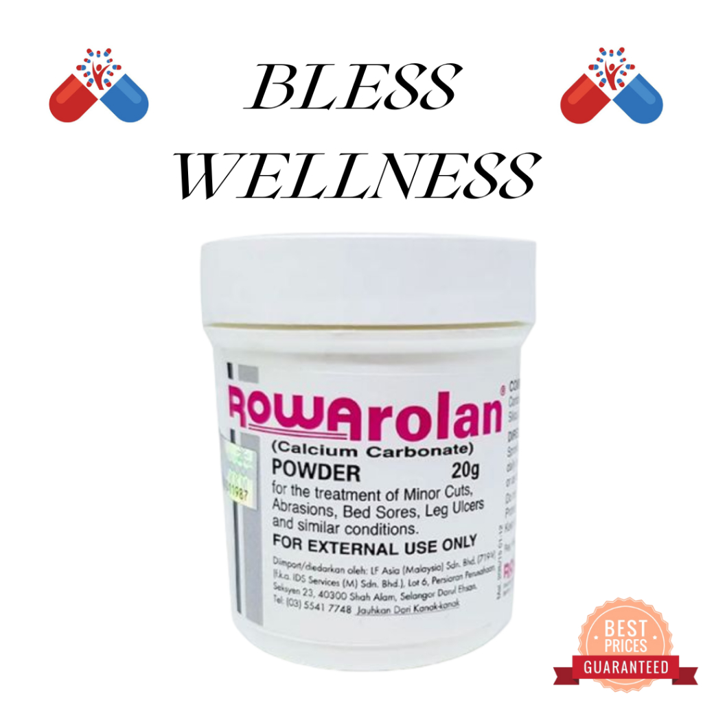 ROWAROLAN POWDER 20GM CALCIUM CARBONATE | Shopee Malaysia
