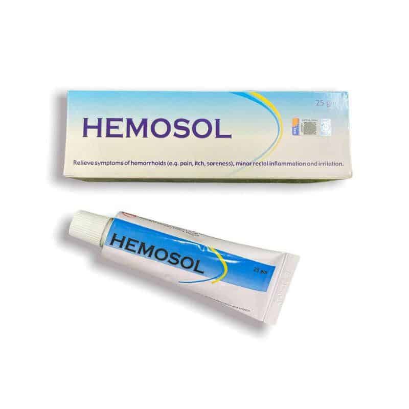 HEMOSOL OINMENT HEMORHOIDS 25g | Shopee Malaysia