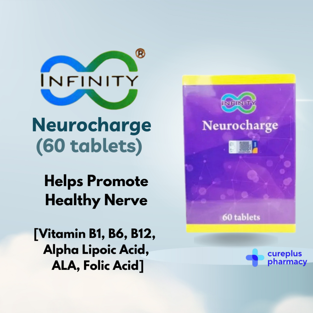 Infinity Neurocharge (60 tablets) [Vitamin B1, B6, B12, Alpha Lipoic ...