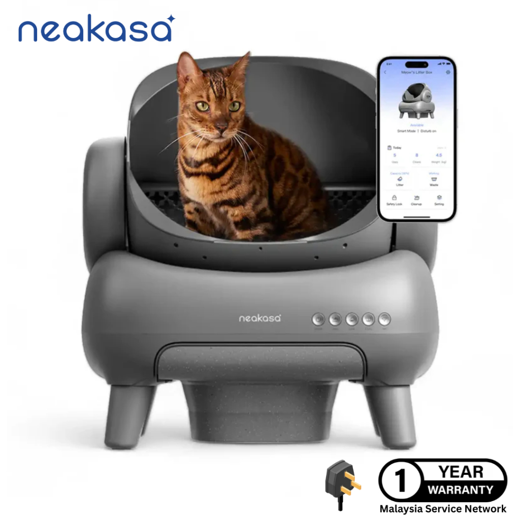 Neakasa M1 Open-Top Self-Cleaning Automatic Litter Box | Shopee Malaysia