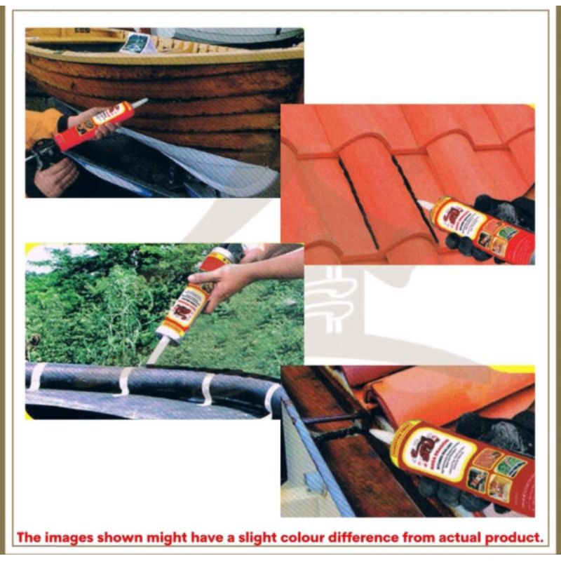 Bitumen Sealant Naga Dragon Bitumen Sealant 2.5kg Weather Roofing / Gam ...