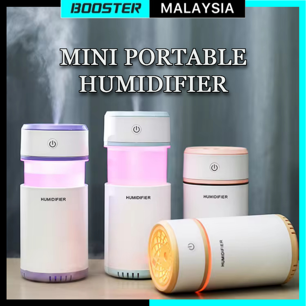 【Colourful Humidifier】Original 200ml USB Air Humidifier For Home Car ...