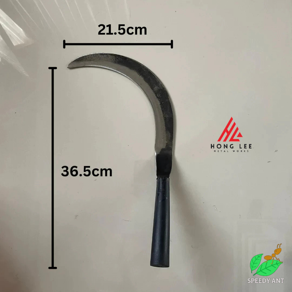 Hong Lee PVC Handle Grass Sickle / Sabit Rumput dengan Plastik Pemegang ...