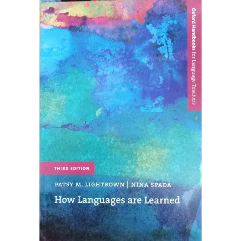 HOW LANGUAGES ARE LEARNED THIRD EDITION | Shopee Malaysia
