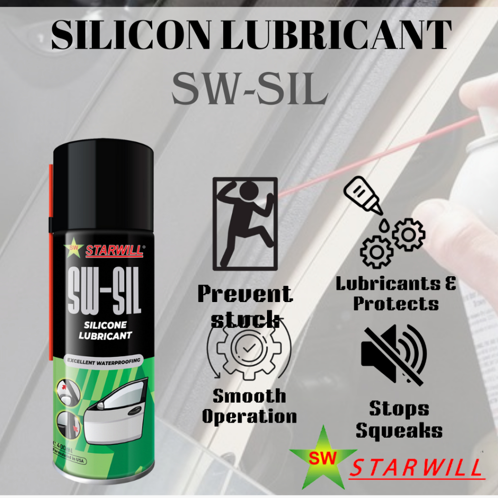 STARWILL-SiliconLubricantSW-SIL | Shopee Malaysia