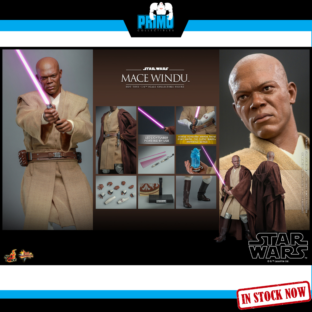 Hot Toys - MMS681 - Star Wars: Attack of the Clones - 1/6th scale Mace ...