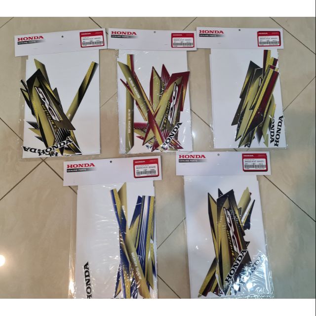 HONDA EX5 DREAM BODY STICKER STRIPE 0 EX5DREAM EX5-DREAM COVER SHOOT ...