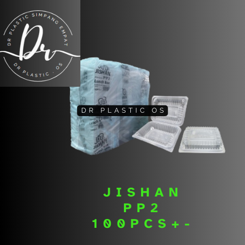 JISHAN PP2 Lunch Box/Tapau Disposable Plastic Rice Container/Kotak ...