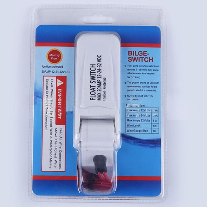 Bilge Pump Switches & Panels: Automatic Float Controls
